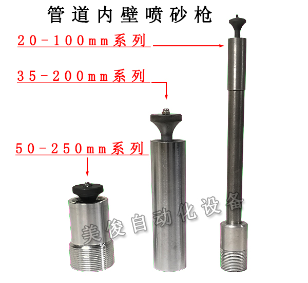 管道内壁喷砂枪-管道内壁喷砂器-管道喷砂枪