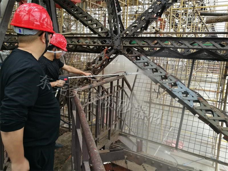 高压水动力喷砂环保除...